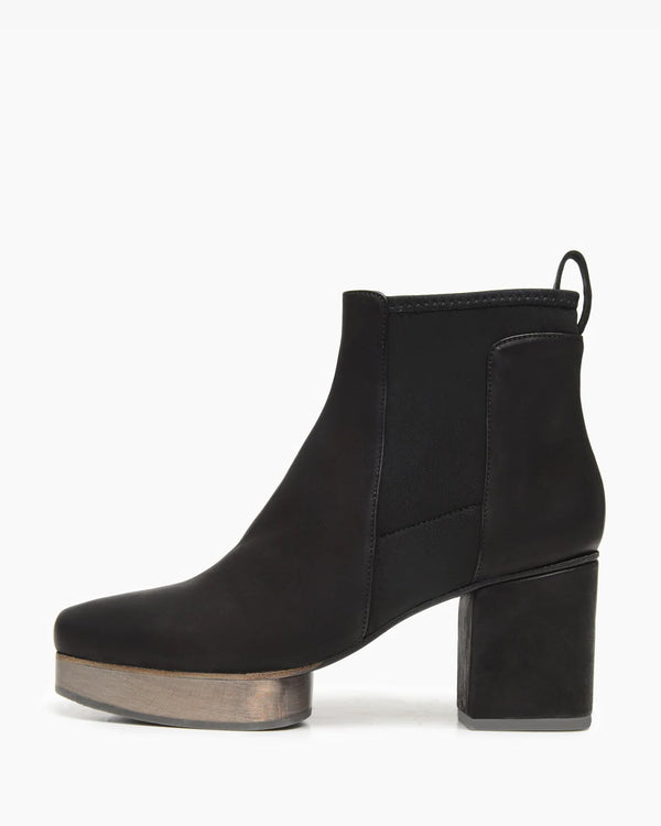 Ruba Heeled Platform  Bootie | Ringo Black