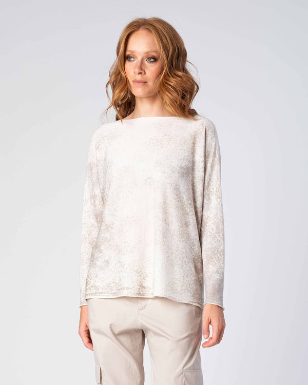 Crew Neck | Sand Swirl