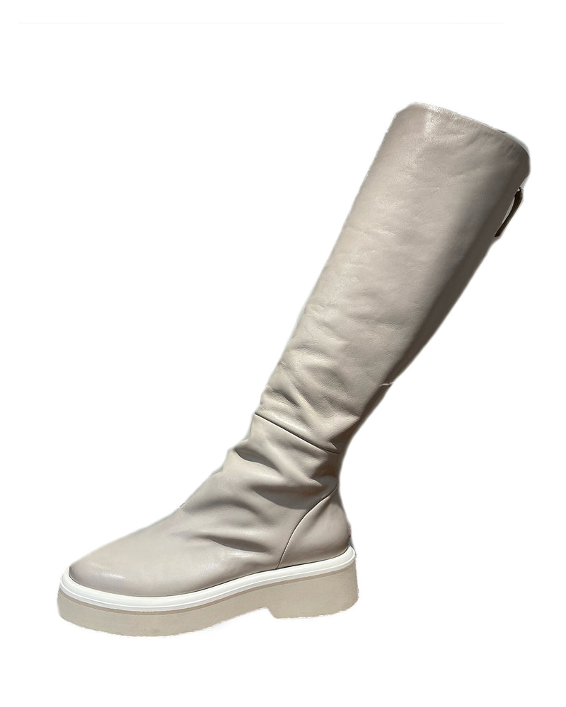 Sarah Tall Leather Boot | Oyster