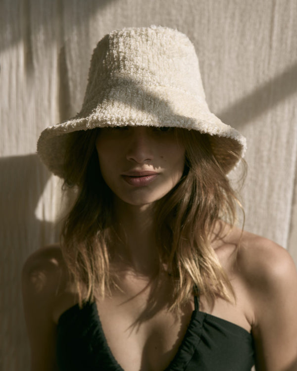 Tilly Corduroy Bucket Hat | Creme