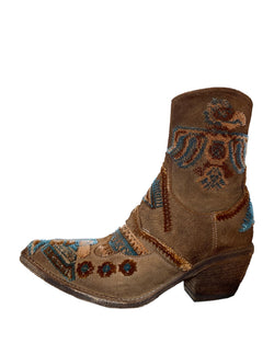 Totem Embroidered Boot | Sughero