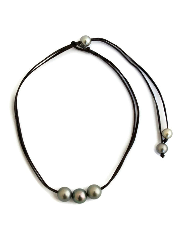 Trinity Pearl Necklace