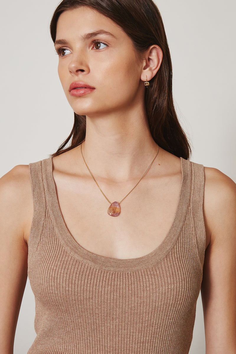 Amethyst Bermuda Necklace