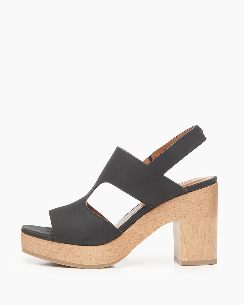 Vicky Clog Sandal | Black