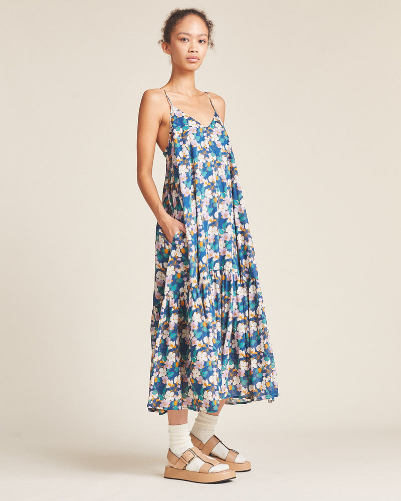 Ari Dress in Tropical Vine