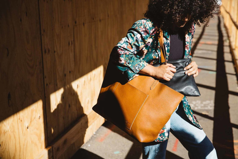 Wanderlust Tote | Whiskey