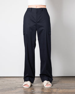 Black Winston Cuffed Pant