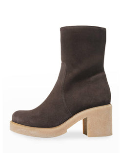 Zed Suede Bootie | London Oiled